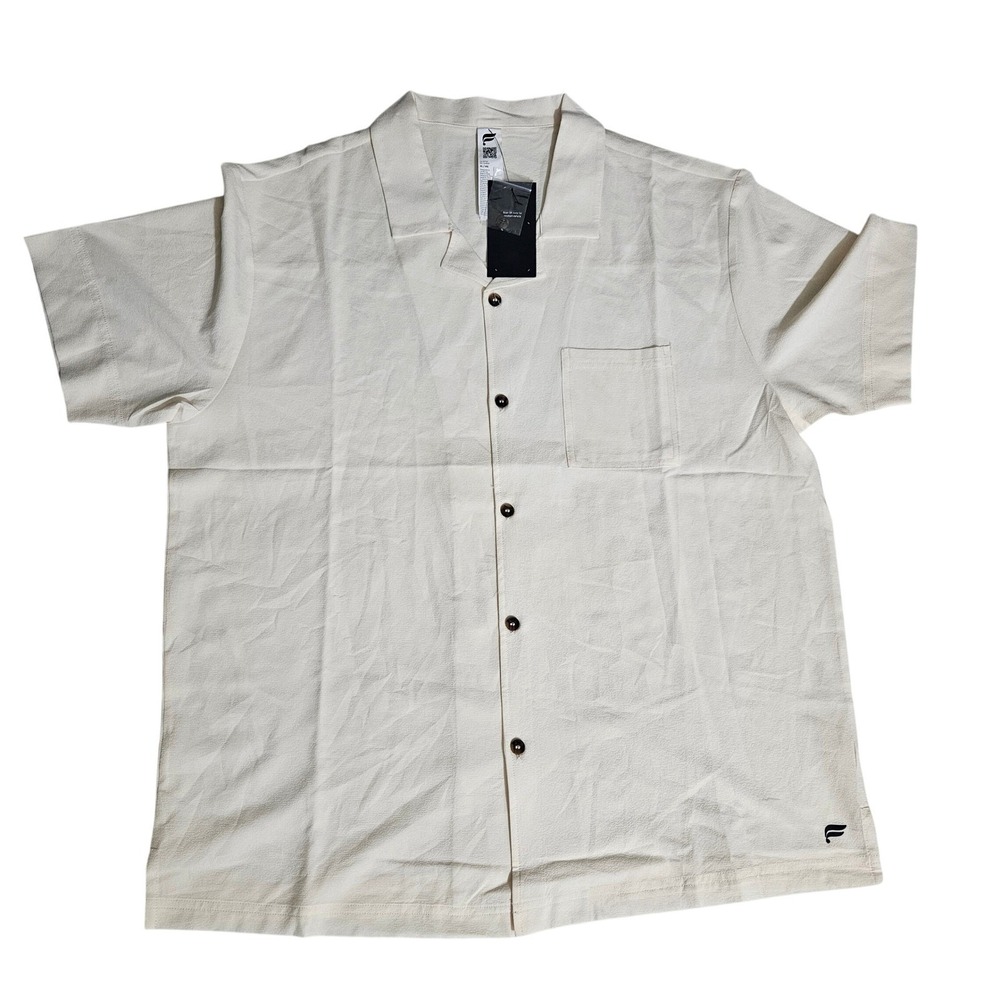 Fabletics Men's XL The Cabana Button Up Shirt in NWT (New With Tags)